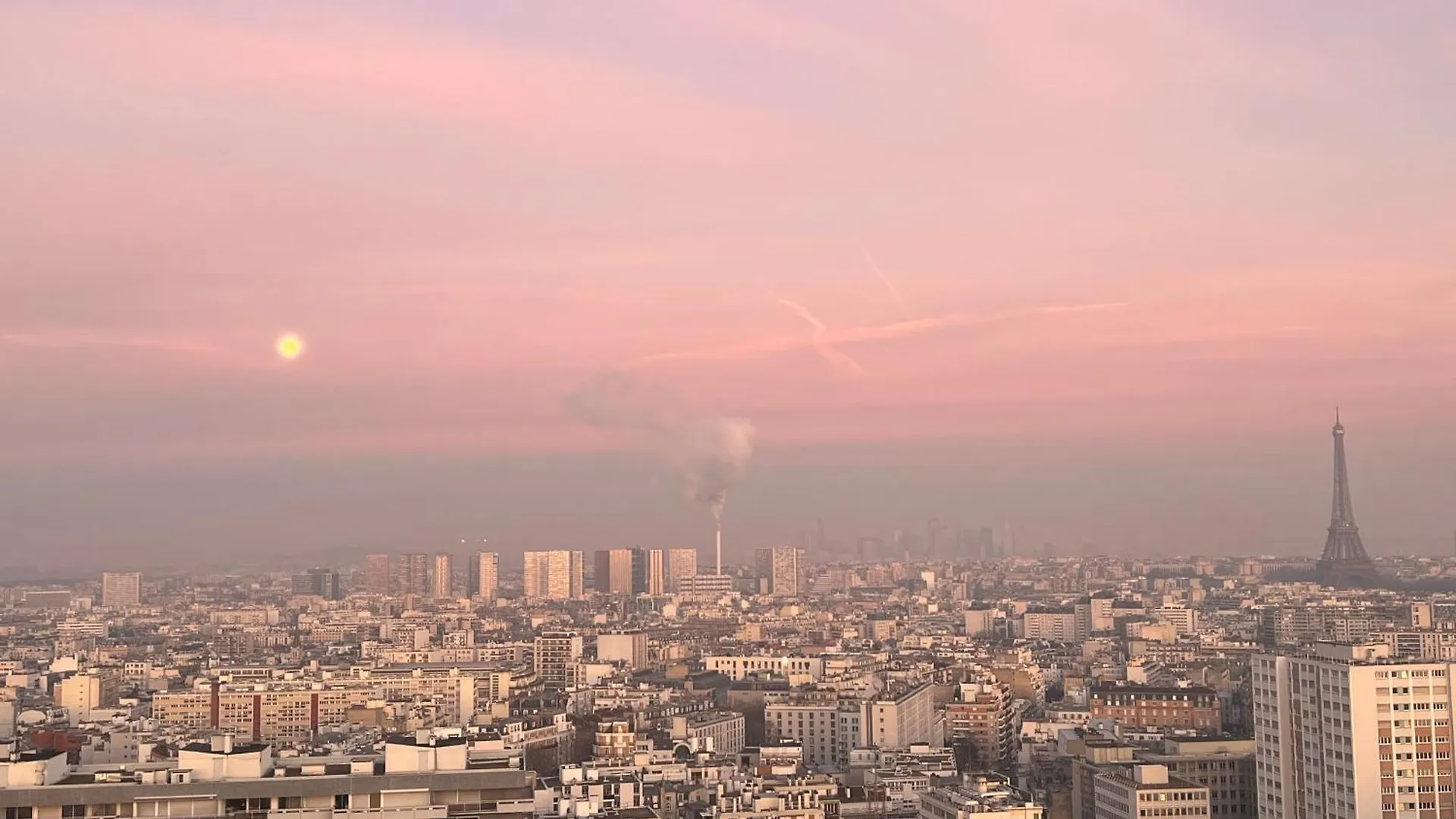 Quarto Privado Em Apartamento Vista Torre Eiffel Paryż